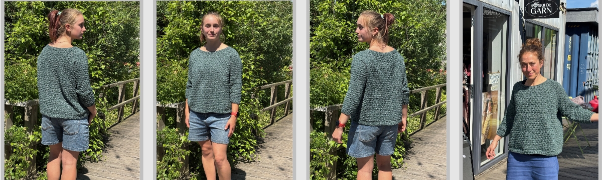 Strikket i Duo fra Sandnes Garn